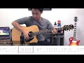Friends Theme Song Fingerstyle Guitar Lesson (FREE TABS Tutorial) - Rodrigo Yukio