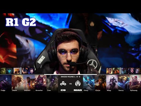 C9 vs MAD | Day 1 LoL Worlds 2023 Swiss Stage | Cloud 9 vs Mad Lions full