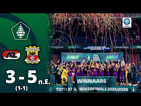 Historisches Elfer-Drama: Erster Pokalsieg für Go Ahead Eagles! | AZ Alkmaar - Go Ahead Eagles