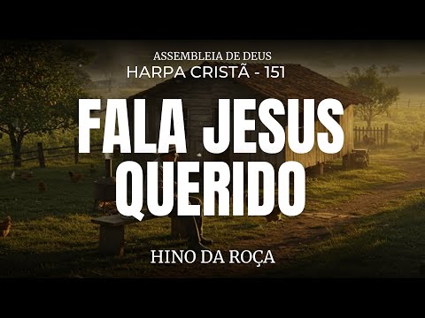 HINOS DA ROÇA – Harpa Cristã 151 “Fala Jesus Querido"