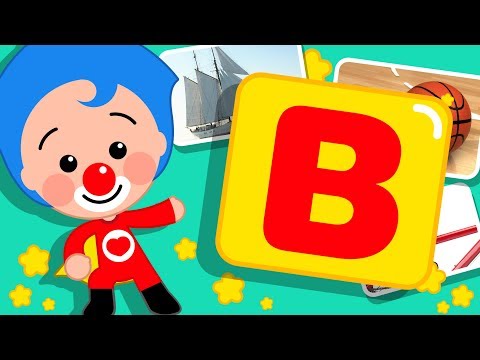 Gira y Aprende: ¡Aprendemos la Letra B! 🎈 Videos Educativos | Plim Plim