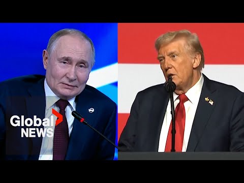 Putin tells Trump to "deal with this paper tiger" following his Russia remarks