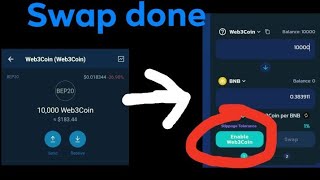 how to swap web3 coin?! how to swap web3 coin in trust wallet? how to exchange  web3 coin?