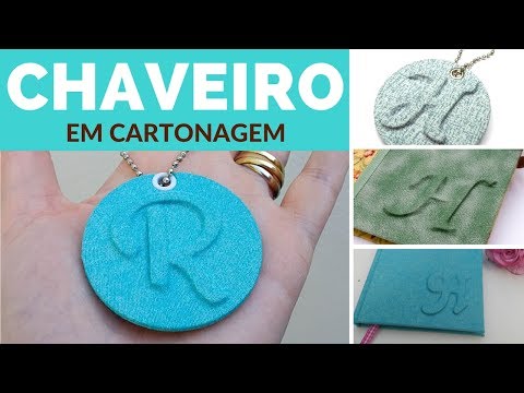 Chaveiro em Cartonagem | Artesanato Fácil, Cartonagem Passo a Passo - Heloisa Gimenes | Sem Igual