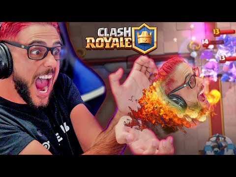 FIREBALL SEMPRE VAI SALVAR SEU PUSH NO CLASH ROYALE