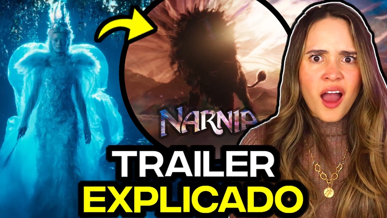 ASLAN CREANDO NARNIA 🦁🌌 Origen Bruja Blanca y Ropero | Análisis trailer NARNIA: El Sobrino del Mago