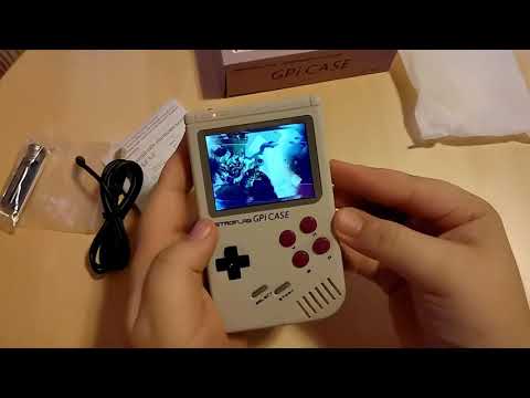 RES2K Mobile Unboxing und Kurztest - mobile Retro Spielekonsole im Retroflag Case