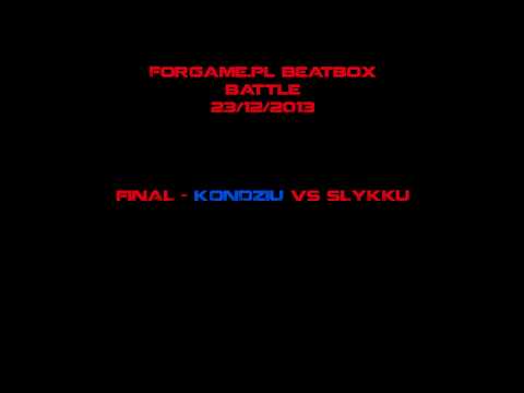 Finał ForGame.pl BeatBox Battle Kondziu vs Slykku