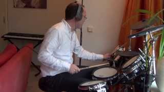 1.000.000 sterren - Frank Boeijen Groep (elektronische drum cover)