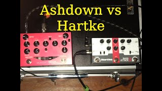 Video thumbnail for Ashdown OriginAL Valve Pre-DI Pedal vs Hartke bass attack 2 Pre-DI- Batalla de Pre Amplificadores 1. by Adictos al Bajo y afines.