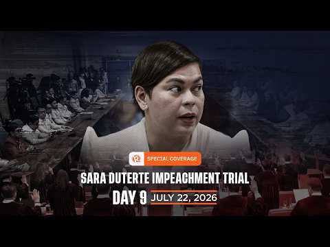 SPECIAL COVERAGE: Impeachment trial of Sara Duterte