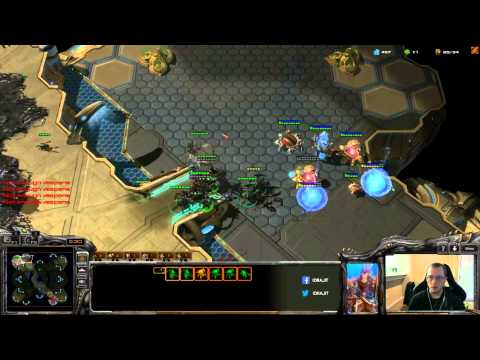 SC2 HOTS: Idra rage