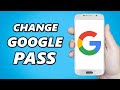 How To Change Google Account Password 2025 UPDATE
