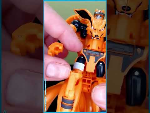 Transformers Collaborative NARUTO SHIPPUDEN x Transformers Kurama & Gamakichi #Shorts