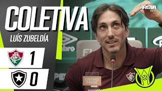 COLETIVA LUIS ZUBELDÍA | COM IMAGENS | Fluminense x Botafogo - Brasileirão 2026