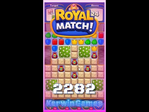 Royal Match Level 2282 - No Boosters Gameplay