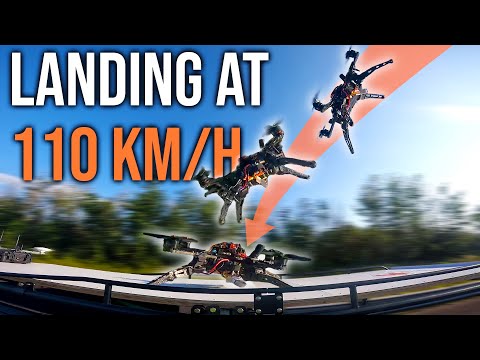 Autonomous Drone Landing on HIGH-SPEED Truck