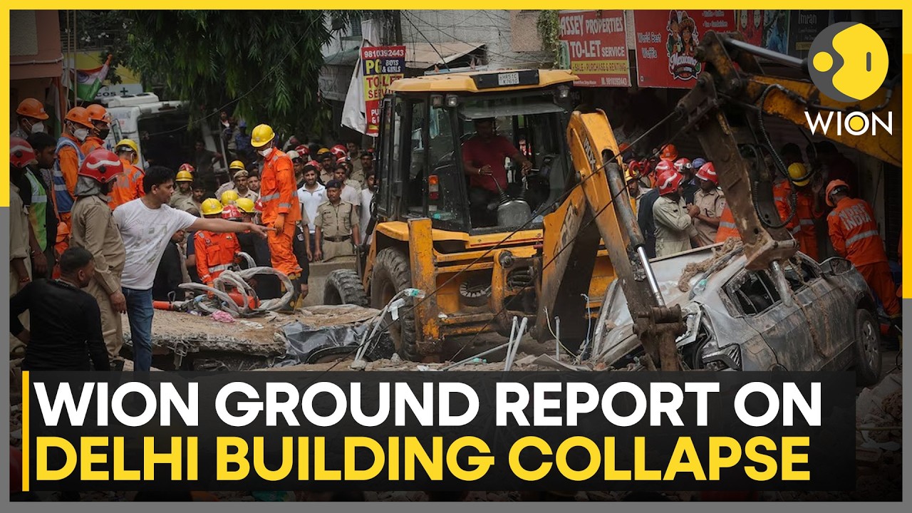 Delhi Building Collapse: Death Toll Rises To 7, Eleven Rescued | WION's Ground Report