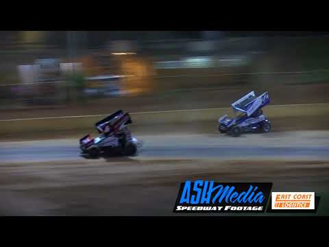 Sprintcars: ECL Track Championship R06 - A-Main Highlights - Archerfield - Nov 2017