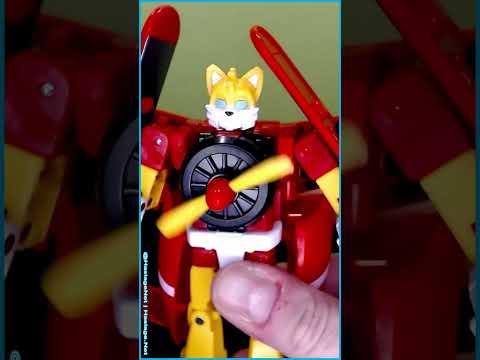 "Target Exclusive!" Transformers Collaborative Sonic The Hedgehog Blue Booster & Wingtail #Shorts