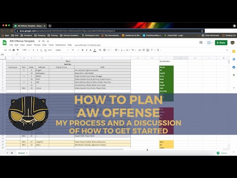 How to Plan Alliance War Offense - My Process and a Discussion of How to Get Started
