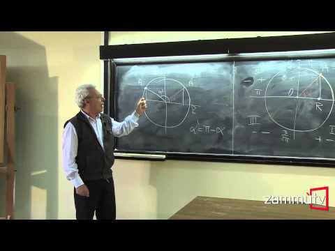 Corso zero di matematica (lezione 18) - Cenni di trigonometria