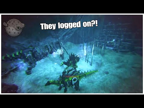RAIDING MY OLD BASE LOCATION ON CRYSTAL ISLES | ARK Official Smalltribes PS4/PS5