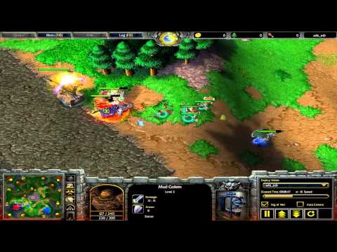 Zhouxixi(NE) vs fanta(UD) - Game 1 - WarCraft 3 Frozen Throne - RN1214