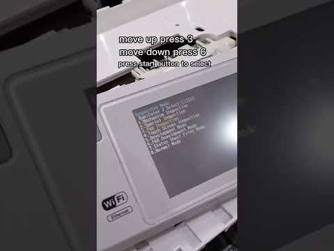 EPSON WF-R5690 | service mode or inspection mode