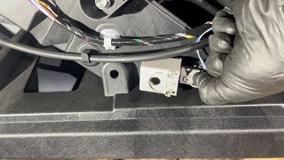 2021-2026 Toyota Sienna Power Back Door Buzzer Beeper Removal, Checking & Installation Instructions