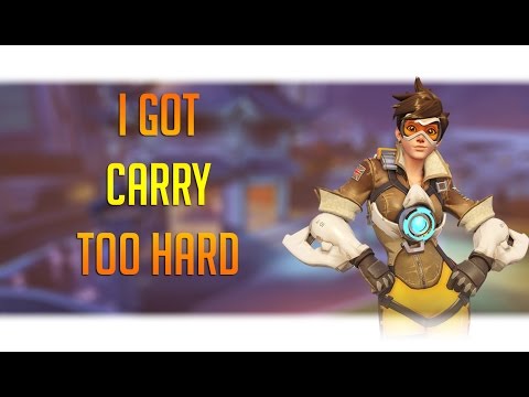 Surefour - I got carry too hard  (Tracer, Mccree) - Overwatch Highlights #46