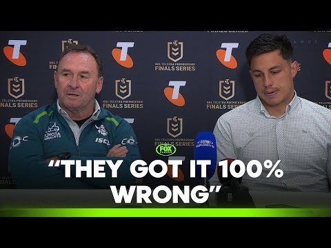 "You're allowed to headbutt now" 🤔 Ricky addresses dubious calls in WILD final | Press Conference