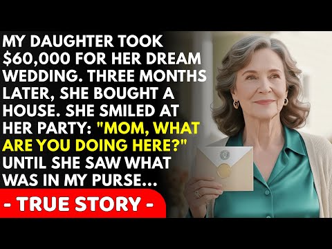 My Daughter Took My $60K For Her Wedding. At Her Housewarming Party, I Brought Wine... And My Law...