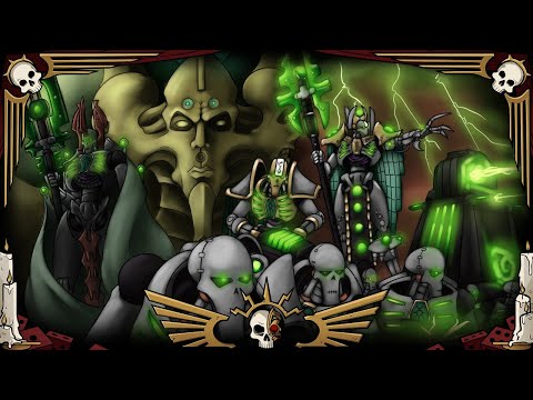 NECRONTYR FACE REVEAL? 10ED NECRON CODEX BOMBSHELL | Warhammer 40k Lore