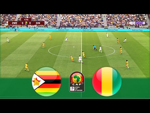 Highlights Zimbabwe v Guinea | TotalEnergies AFCON 2021 | Realistic Gameplay