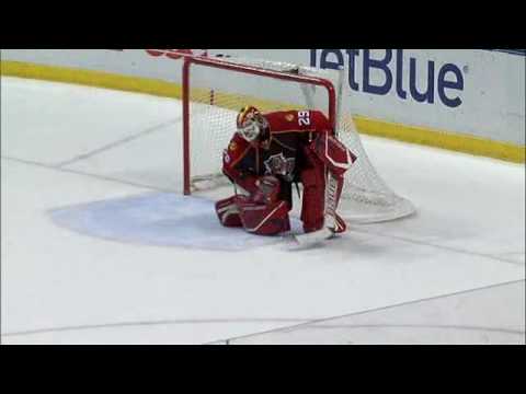 Radim Vrbata Scores from Center Ice 3/18/2010