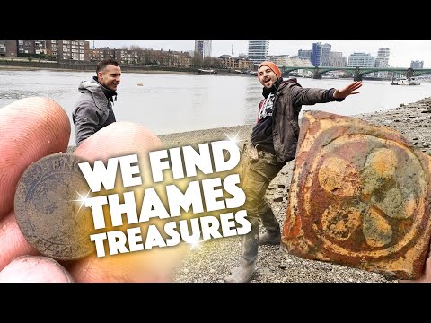 RARE Mudlarking finds for the Museum of London!