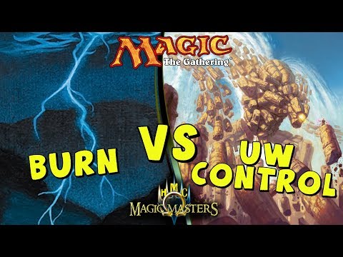 MtG - Luca VS Ricky - Burn VS UW Control [Modern] Magic Partita ITA 9/5/2019