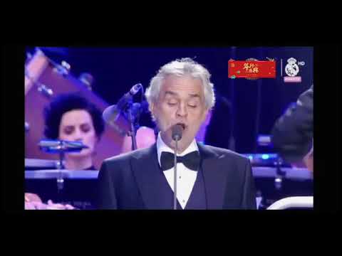 Andrea Bocelli @Placido Domingo's concert