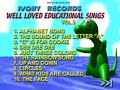 My First VCD Collection Well Loved Education Songs Songlist