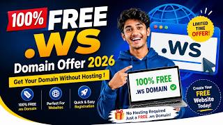 Free Premium Domain 2026 | Free .Com Domain 2026 | Get a Domain Name F