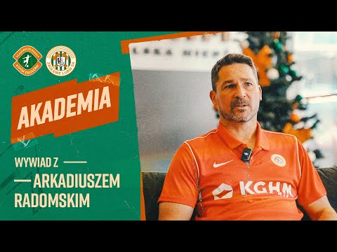 Arkadiusz Radomski podsumował rundę jesienną KGHM Zagłębia II Lubin