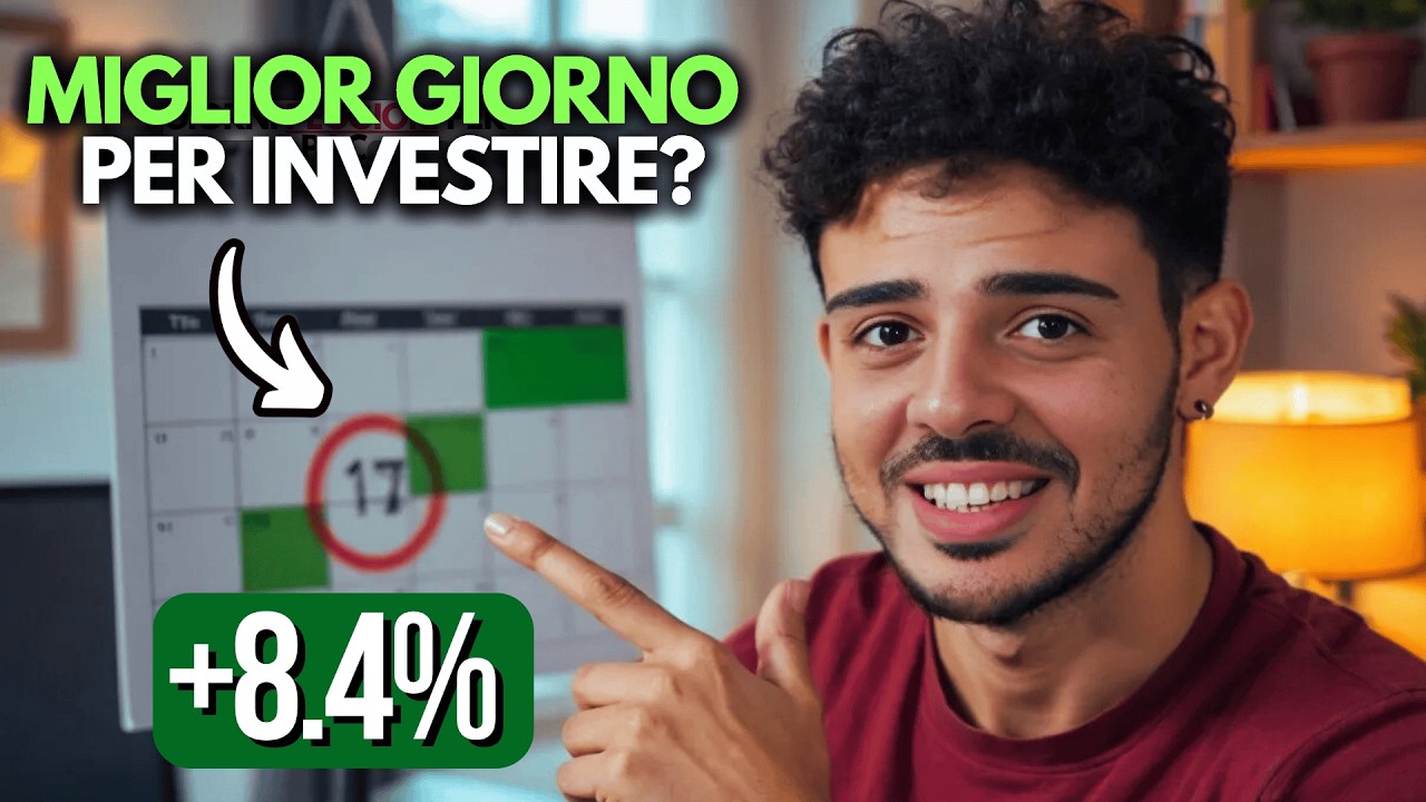 PAC ETF: Stai Sbagliando Giorno? Ecco Cosa Dicono i Dati