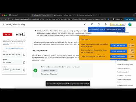 Migrating On premises MySQL Using a Continuous Database Migration Service Job