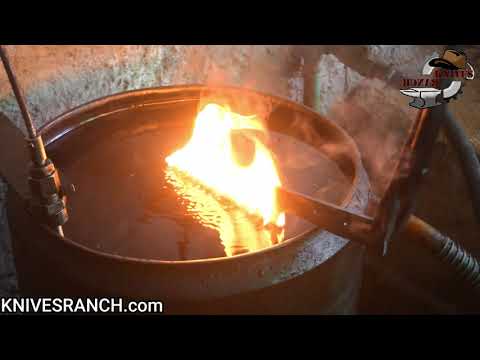 HEAT TREATING A CHEF KNIFE