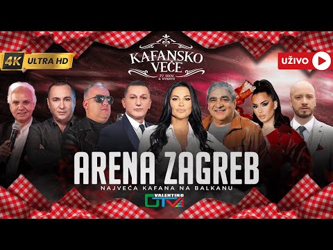KAFANSKO VECE - ARENA ZAGREB | CIJELI SNIMAK | UZIVO UZ ORKESTAR | 2024
