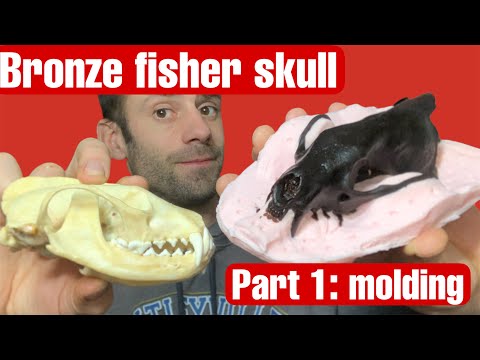 Making a Bronze Fisher Skull - PART 1