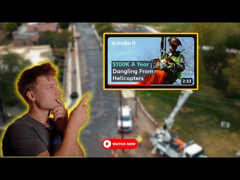 Making 6 Figures A Year Hanging From A Helicopter?