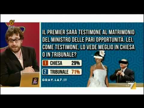 G'DAY con Geppi Cucciari 13/05/2011 - La Grandomandissima con Candida Morvillo