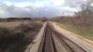 preview picture of video 'Empire Builder eastbound - western Wisconsin 2007-11-05'